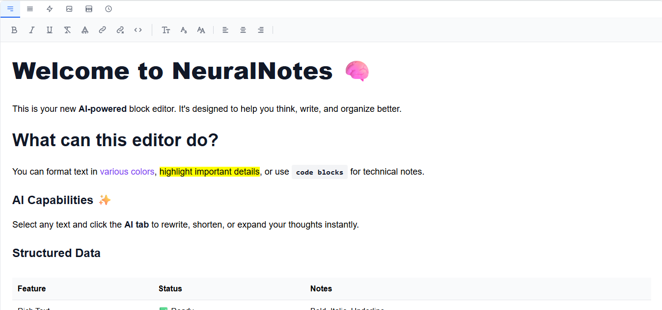 Neural Notes project thumbnail